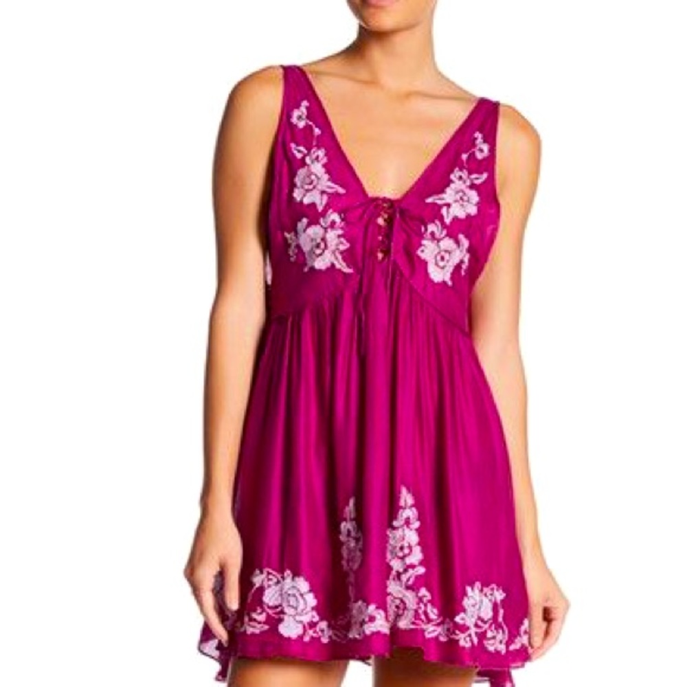 Free People Intimately Aida Floral Slip Dress